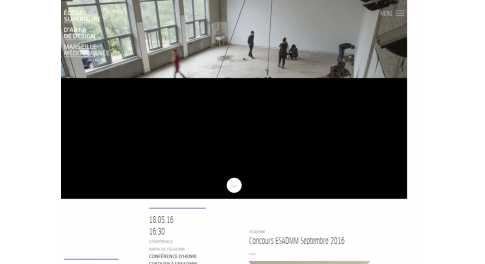 Ecole Supérieure d&rsquo;Art et de Design Marseille Mediterranee