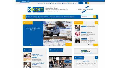 Ecpm – Ecole Europeenne de Chimie Polymeres et Materiaux