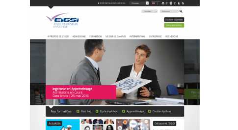 Eigsi – Ecole d&rsquo;Ingénieurs en Genie des Systemes Industriels