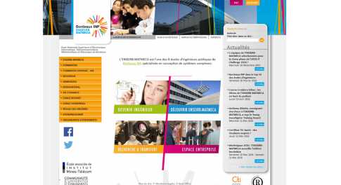 Enseirb Matmeca – Ecole Nationale Supérieure d&rsquo;Electronique Informatique et Radiocommunications de Bordeaux