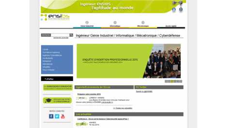 Ensibs – Ecole d&rsquo;Ingénieurs de Bretagne