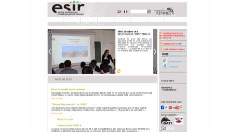 Esir – Ecole Supérieure d’Ingénieurs de Rennes