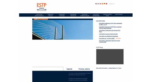 Estp – Ecole Speciale des Travaux Publics Cachan
