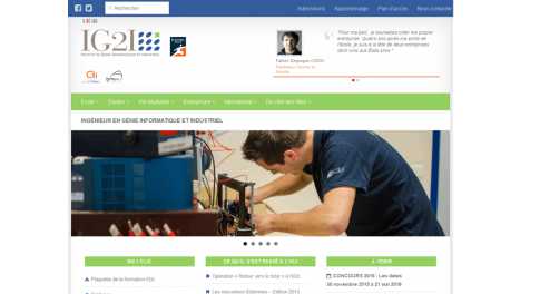 Ig2I – Institut de Genie Informatique et Industriel de Lens