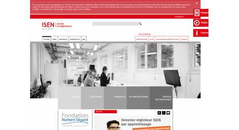 Isen – Institut Superieur de l’Electronique et du Numerique