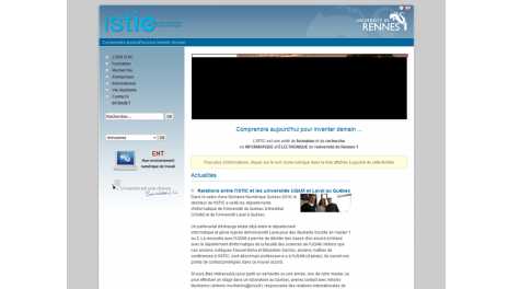 Istic – Ufr Informatique Université Rennes 1