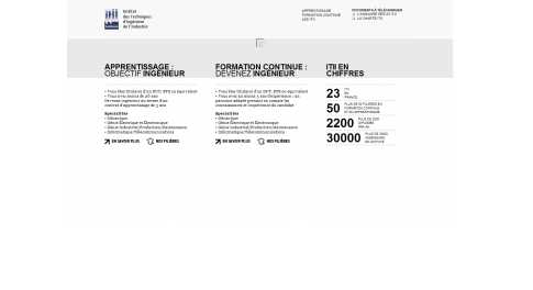 Itii – Institut des Techniques d’Ingénieur de l’Industrie