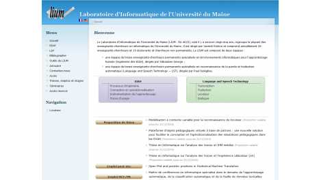 Université du Maine – Lium