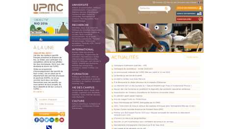 Université Paris 6 – Pierre et Marie Curie – Upmc