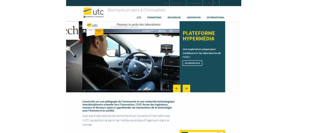 Formation Utc Universite De Technologie De Compiegne P3x