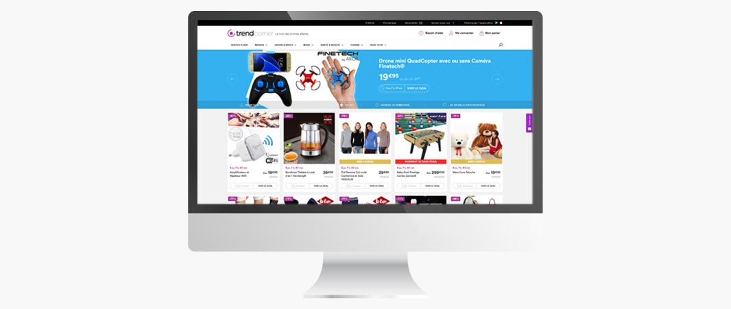 Base de données e-commerce Trend Corner