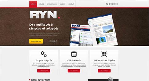 Site agence Web Reach Your Network