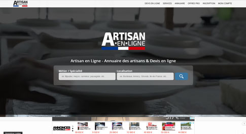 Site Artisan en Ligne (La Fabrique Des Artisans)